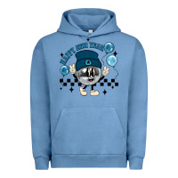Pigment Pebble Blue happy new year disco ball Urban Hoodie - MaliasSmallBusiness