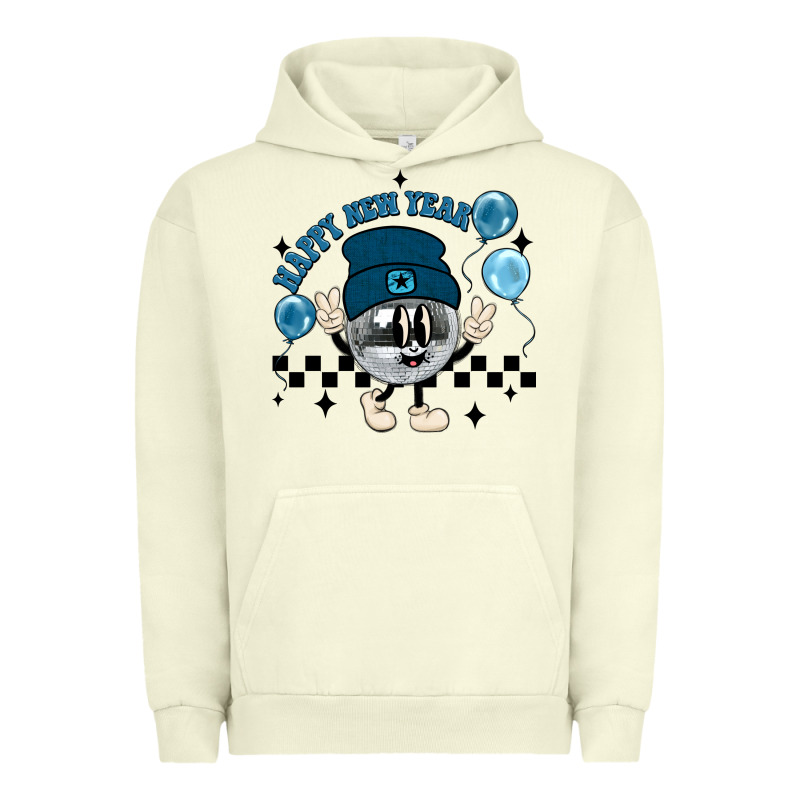 Happy New Year Disco Ball Urban Hoodie by MaliasSmallBusiness | Teevron