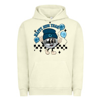 Pigment Pistachio happy new year disco ball Urban Hoodie - MaliasSmallBusiness