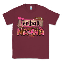 Burgundy football nana with leopard Classic Tee - Zillion Design Studio