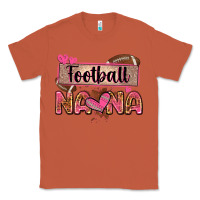 Football Nana With Leopard Classic Tee | Teevron