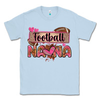 Dusty Blue football nana with leopard Classic Tee - Zillion Design Studio