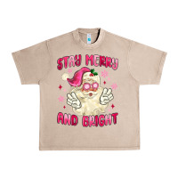 French Oak stay merry and bright Urban Heavy Tee - MaliasSmallBusiness