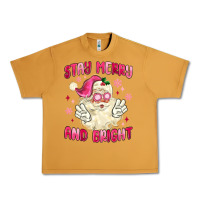 Peanut Butter stay merry and bright Urban Heavy Tee - MaliasSmallBusiness