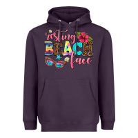 Plum resting beach face Heavyweight Hoodie - AdoDesignShop