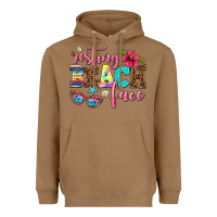 Toasted Coconut resting beach face Heavyweight Hoodie - AdoDesignShop