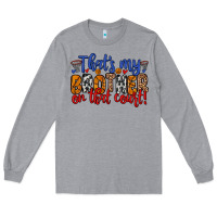 Heather Grey that s my brother on that field Long Sleeve Tee - Zillion Design Studio