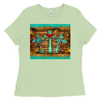 Matcha crosses tumbler Ladies Tee - BarkalooDesign