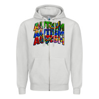 Dove Grey autism autism autism Zipper Hoodie - Zillion Design Studio