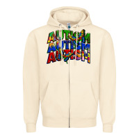 Sandshell autism autism autism Zipper Hoodie - Zillion Design Studio