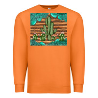 Carrot cactus gemstone Premium Sweatshirt - JahusDesignShop