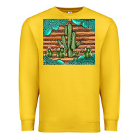 Lemon cactus gemstone Premium Sweatshirt - JahusDesignShop