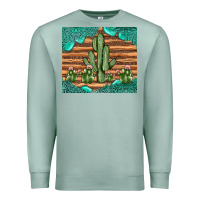 Seafoam cactus gemstone Premium Sweatshirt - JahusDesignShop