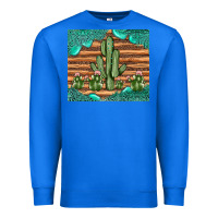 True Royal cactus gemstone Premium Sweatshirt - JahusDesignShop