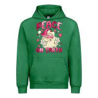Emerald peace on earth Urban Hoodie - MaliasSmallBusiness