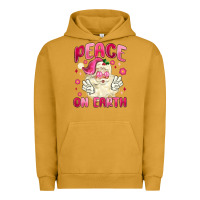 Pigment Peanut Butter peace on earth Urban Hoodie - MaliasSmallBusiness