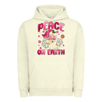 Pigment Pistachio peace on earth Urban Hoodie - MaliasSmallBusiness