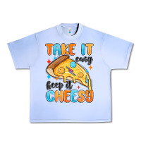 Grape Ice take it easy keep it cheesy Urban Heavy Tee - MaliasSmallBusiness