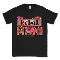 Black football mini with leopard Classic Tee - Zillion Design Studio