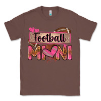 Chestnut football mini with leopard Classic Tee - Zillion Design Studio