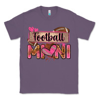 Lavender football mini with leopard Classic Tee - Zillion Design Studio