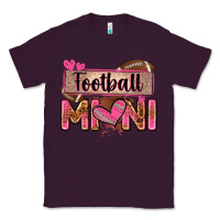 Plum football mini with leopard Classic Tee - Zillion Design Studio