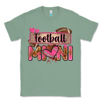 Sage football mini with leopard Classic Tee - Zillion Design Studio