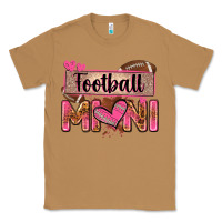 Toasted Coconut football mini with leopard Classic Tee - Zillion Design Studio