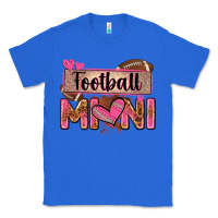 True Royal football mini with leopard Classic Tee - Zillion Design Studio