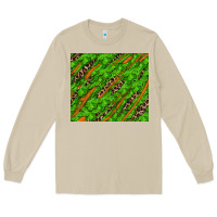 Mushroom distressed shamrock and leopard Long Sleeve Tee - RanaPortraitStore