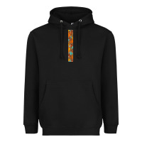 Black fall leaf Heavyweight Hoodie - BundleAndBundleShop