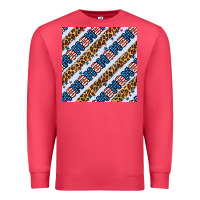 Cardinal american mama leopard seamless pattern Premium Sweatshirt - BundleAndBundleShop