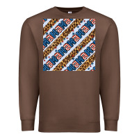 Chestnut american mama leopard seamless pattern Premium Sweatshirt - BundleAndBundleShop