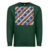 Sports Green american mama leopard seamless pattern Premium Sweatshirt - BundleAndBundleShop