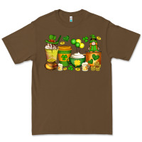 Cacao st patrick's day coffee cups with gnome Premium Tee - Artiststas