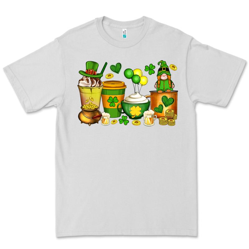 St Patrick's Day Coffee Cups With Gnome Premium Tee by Artiststas | Teevron