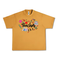 Peanut Butter teacher heart Urban Heavy Tee - MaliasSmallBusiness