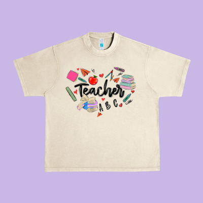 Urban Heavy Tee teacher heart