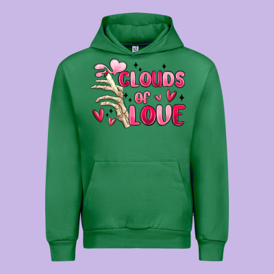 Clouds Of Love Urban Hoodie Designed By Maliassmallbusiness