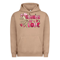 Pigment Burro clouds of love Urban Hoodie - MaliasSmallBusiness