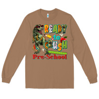 Toasted Coconut ready to crush pre school Long Sleeve Tee - texasbilliewilder