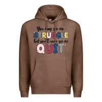 Chestnut you may see me struggle Premium Hoodie - MaliasSmallBusiness