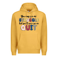 Mustard you may see me struggle Premium Hoodie - MaliasSmallBusiness