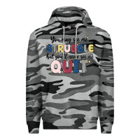 Slate Camo you may see me struggle Premium Hoodie - MaliasSmallBusiness