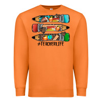 Carrot #teacherlife pencils Premium Sweatshirt - JahusDesignShop