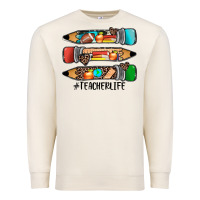 Sandshell #teacherlife pencils Premium Sweatshirt - JahusDesignShop