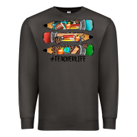 Smoke #teacherlife pencils Premium Sweatshirt - JahusDesignShop