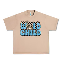 Burro wild child blue skeleton Urban Heavy Tee - MaliasSmallBusiness