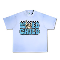 Grape Ice wild child blue skeleton Urban Heavy Tee - MaliasSmallBusiness