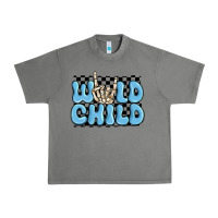 Tornado wild child blue skeleton Urban Heavy Tee - MaliasSmallBusiness